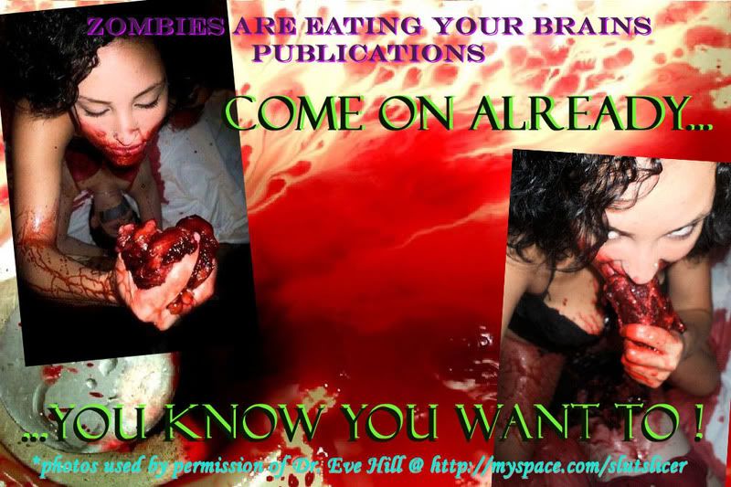 ZOMBIES ARE EATING YOUR BRAINS PUBLICATIONS