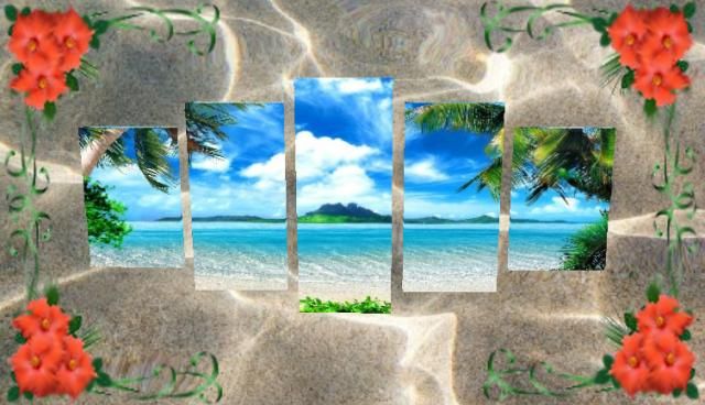 tropical picture photo walhanging.jpg