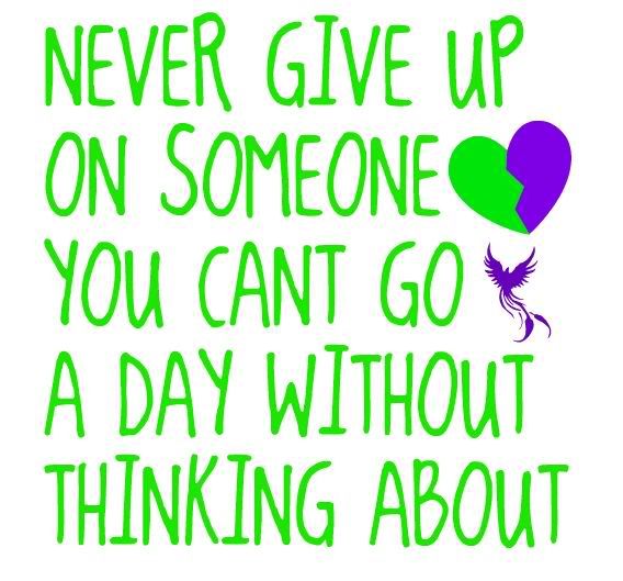 quotes on never giving up. 100%. Never