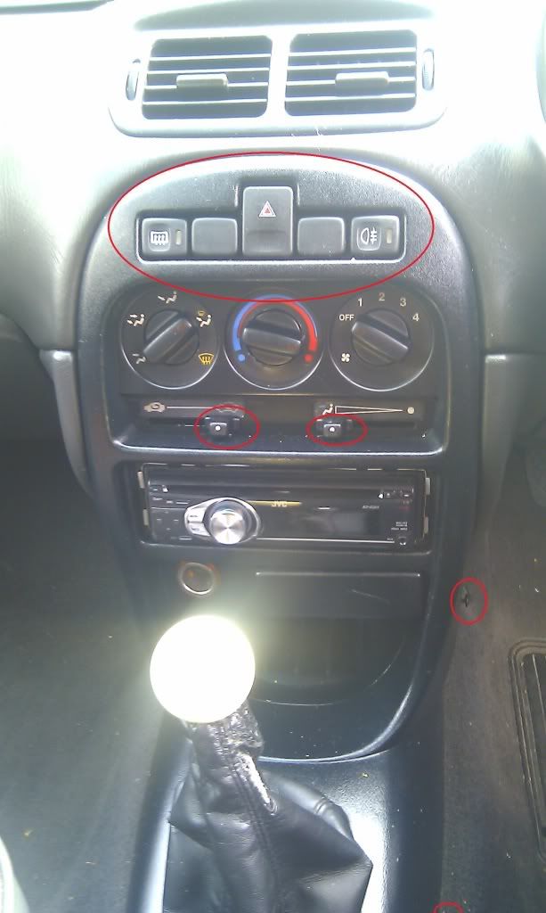 Rover 200 25 MG ZR heater slider control knob
