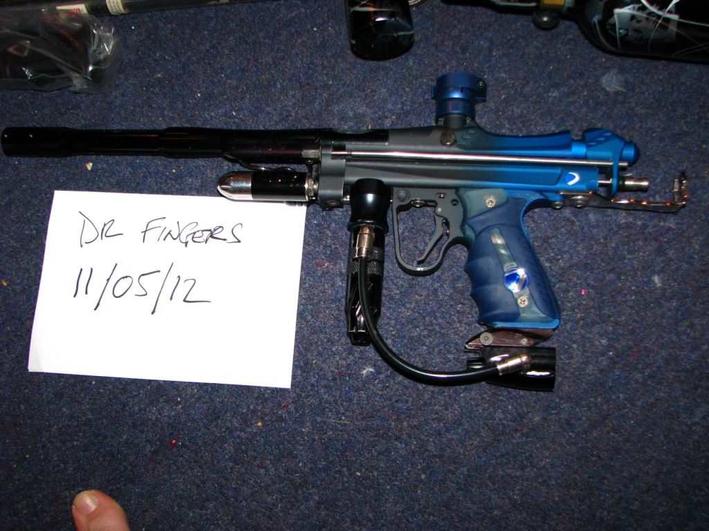 Eclipse splash Automag, Mech Cocker, i4s, barrels and Luxe grips