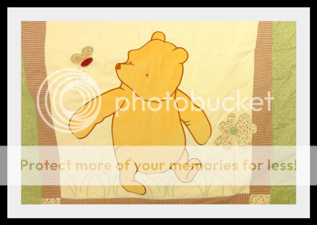 Disney Classic Pooh Winnie the Pooh Quilt Wall Hanging  