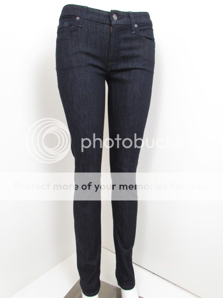 NEW 7 Seven For All Mankind KIMMIE STRAIGHT Jean Women SZ 28 RINSE 2 