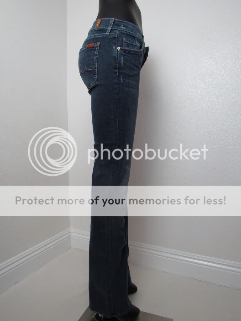 NEW 7 Seven For All Mankind BOOTCUT Jean Woman SZ 28 HEURUX  