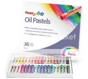 Pentel Oil Pastels apply smoothly and blend easily. They offer the 