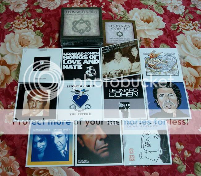 Leonard Cohen 11 CD The Complete Studio Albums Collection Box Set 